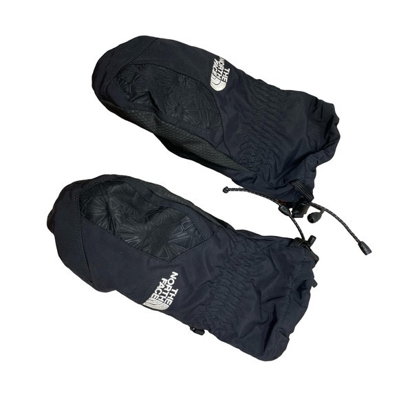The North Face Girl’s Primaloft Mitten Gloves Size M Color Black - Picture 1 of 8